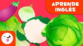 La verdura en inglés - Vocabulario de inglés para niños