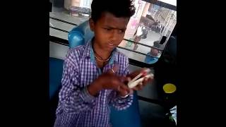 indian boy singing a song