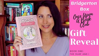Once Upon A Book Club GIFT REVEAL | Bridgerton Box | THE DUKE AND I