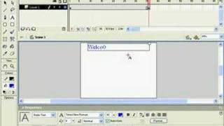 Flash Shape to Text Tween