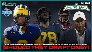 Miami Dolphins Meet With Top Defenders At NFL Combine! Will They Draft One?