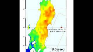 東北地方太平洋沖地震（Ｍ9.0）の震度, update:2011/3/24