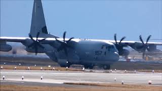 C 130輸送機　2017年12月6日　岩国基地にて