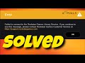 Failed To Connect To The Rockstar Games Library Service | Rockstar Launcher Issue Resolved | GTAV