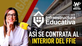 ¿Qué pasa con la construcción de colegios públicos? Gerente FFIE responde | W Radio Investiga