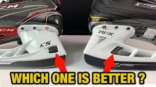 CCM XS Holder vs Bauer LS Edge - Which Quick Release hockey skate blade holder is better ?
