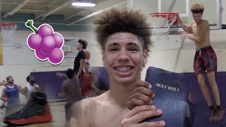 LaMelo Ball Showing off his JELLY and NEW DUNK PACKAGE! "MB1" Signature Shoes Debut!