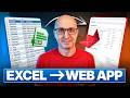 Turn Any Excel File Into a Web App in 10 Minutes