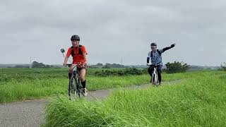 小貝川沿いはサイクリングに最高！