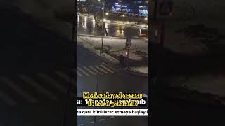 Moskvada yol qəzası: 15 nəfər yaralanıb