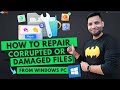How to Repair Corrupted or Damaged PDF, Excel & Word Files (2023) Repair Corrupted files in PC