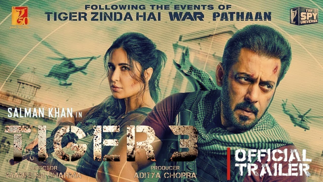 Tiger 3 | Official Trailer | Salman Khan | Katrina Kaif | Emraan Hashmi ...