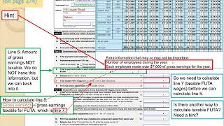 Classroom Exercise: How to Fill Out Form 940