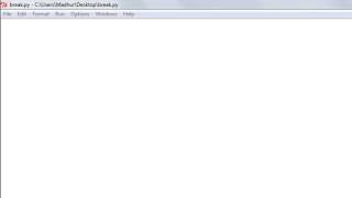 Break statement in python #19