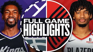 KINGS at TRAIL BLAZERS | FULL GAME HIGHLIGHTS | February 6, 2025