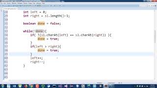 Java String Palindrome Example
