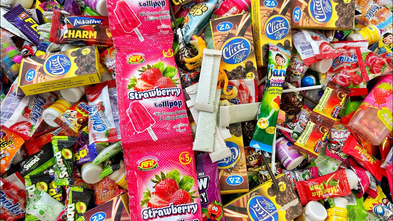 Satisfying Video Yummy Rainbow Cool Candies Lollipops And Chocolates
