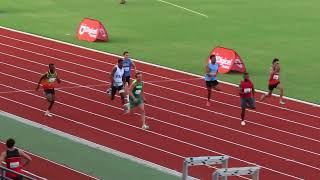 Ht3. 100m Senior men, Oceania Athletics Championships, Suva Fiji 4 June 2024