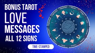 💘 BONUS TAROT💘 ALL-SIGNS WEEKEND LOVE TAROT MESSGES 🥰 TIME-STAMPED! ⏱️