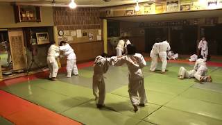 柔道JUDO、中学生新人乱取り②！３年抜けちゃったよ〜！毛呂道場byてる先生(H30.9.26)