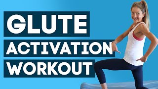 15 Min Glute Activation Workout | Glute Workout At Home - No Equipment! (BOOTY Burn!)