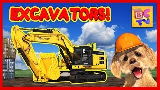 How Do Excavators Work? | Learn About Excavators and Hydraulics for Kids