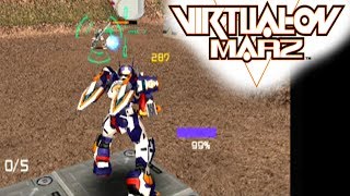 Cyber Troopers Virtual-On Marz ... (PS2) Gameplay