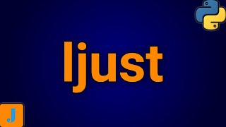 Python String ljust