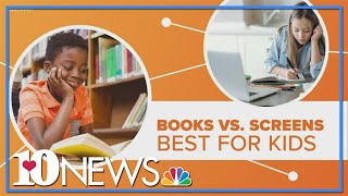 Connect the Dots: Screens versus books