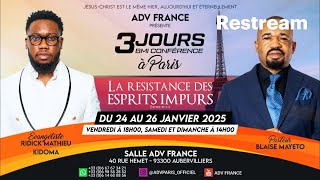 ADV FRANCE LIVE , LA RÉSISTENCE DES ESPRITS IMPURS