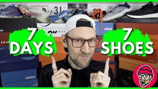 7 days 7 shoes | Review of my running shoe rotation January 2021 | My current running shoes | eddbud