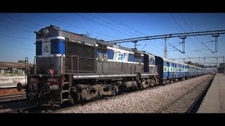 IRFCA - Indian Railways Fast And Furious Diesel Engine ( New Delhi - Bhatinda Intercity Express )