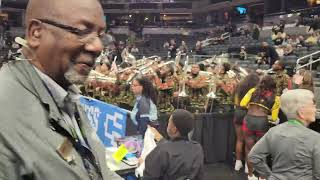 Grambling State Band at the 2024 NCAA Tournament.