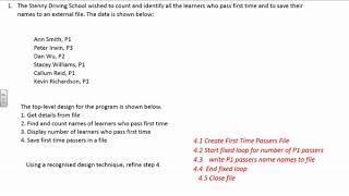Higher Algorithm Refinement writing to file