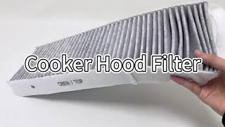 Bluesky Range Hood Filter Replacement for Bora Pure PUAKF Basic BAKFS Activated Carbon Filters