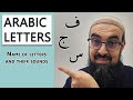 Learn Arabic - Name of letters and their sounds