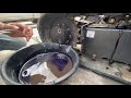 Cat 301  7D CR (2018 Mini Excavator) final drive oil change