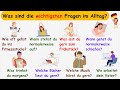 What are Must Know questions in everyday life? | | Daily German Questions for beginners (A1-A2)