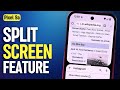 Google Pixel 9a Guide - Easy Multitasking with Split Screen Feature