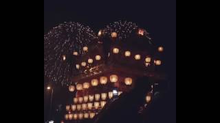 秩父夜祭2016  御旅所へ向かう下郷傘鉾