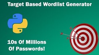 Target Based Wordlist Generator - Python Script
