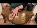 first steps on a handpan exploring melodies handpan tutorial beginners