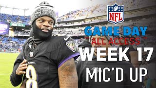 NFL Week 17 Mic'd Up, "I'm little out here but not always" | Game Day All Access