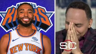 "🔥 Knicks Eyeing Nets' Mikal Bridges in Blockbuster Trade Move! What's Brewing in NYC? #NBA #Knicks