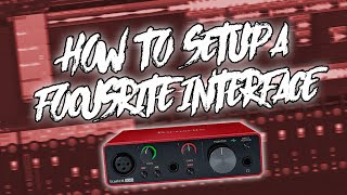 HOW TO SETUP FOCUSRITE INTERFACE *FL STUDIO* (+ FIX DELAY!)