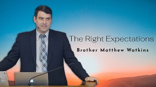 220911 - Matthew Watkins: The Right Expectations