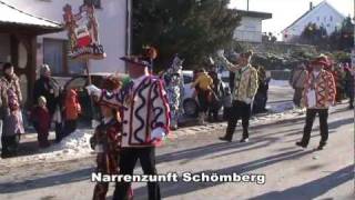 Narrentreffen Schömberg 2012.wmv