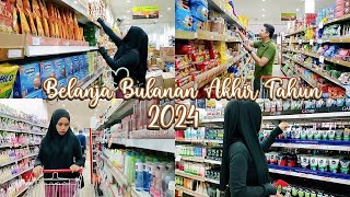 December 2024 Monthly Shopping at the End of the Year || Grocery Shopping