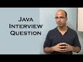 Java Interview Question