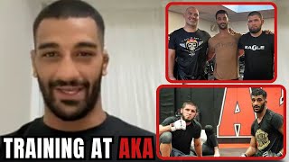 Mohammad Alaqraa Talks Training with Khabib Nurmagomedov and Islam Makhachev at AKA